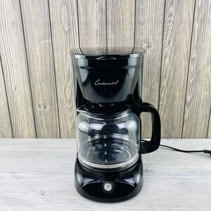 Continental Coffee Maker 12 Cup Pause & serve Black Permanent Filter